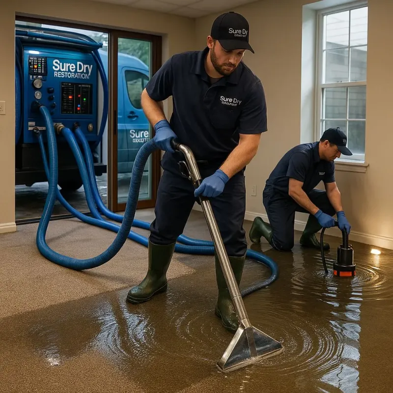 Water Extraction and Removal process in Chevy Chase, MD